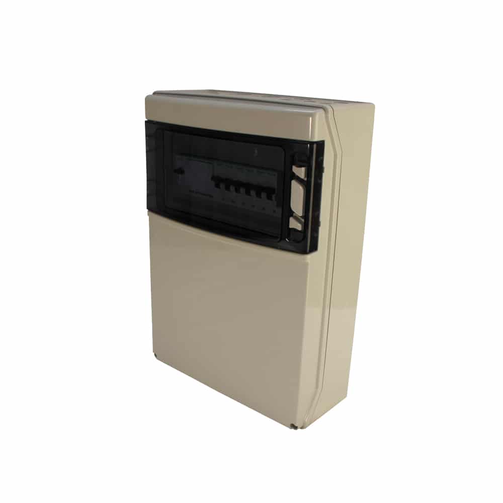 Coffret électrique - ABS IK08/IP65 - Plastron IP21 - MCIDSTX062