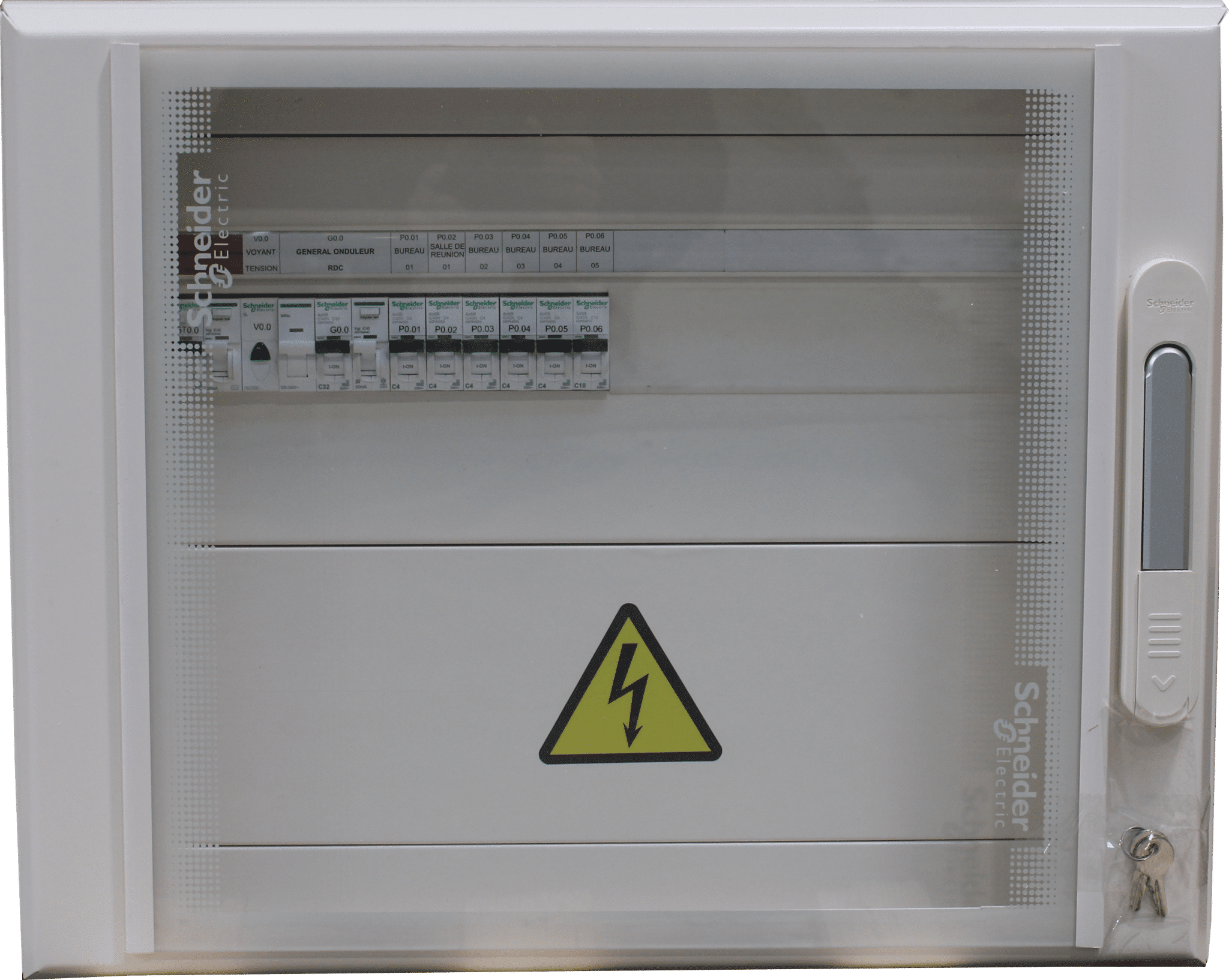 Armoire électrique de distribution 100A - IP30 - 6kA - MCSCPR0225M1