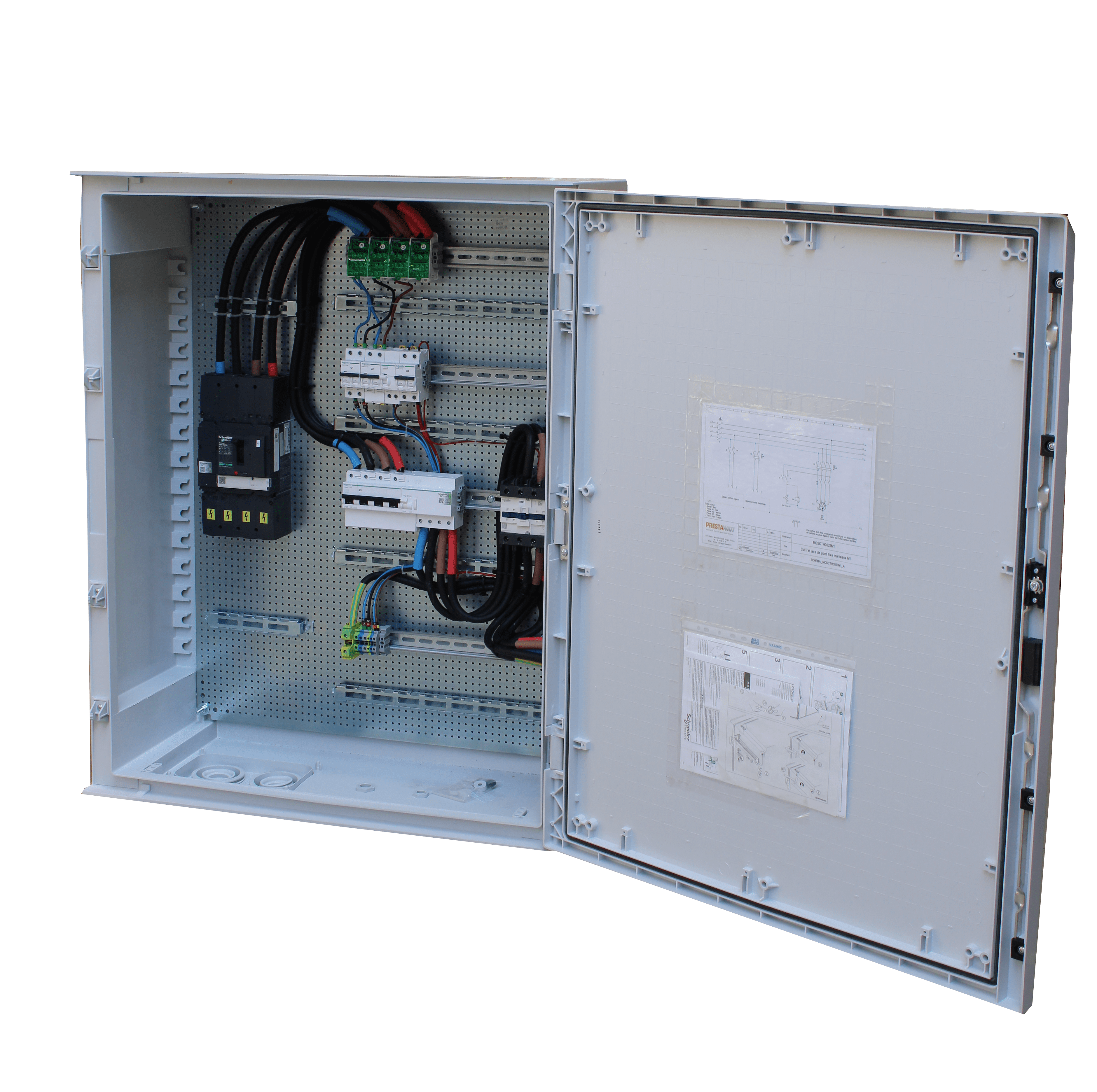 Coffret électrique de distribution - 160A - IP55 - 10kA - MCSCTH0023M1